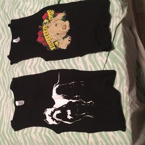 2 villalobos pitbull rescue shirts