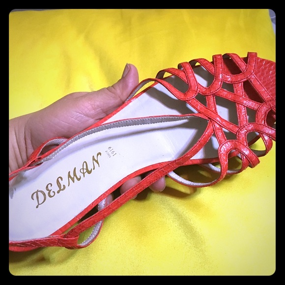 Autentic DELMA sandal orange