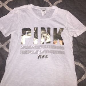 SALE!!!! PINK Victoria's Secret Metallic T-Shirt
