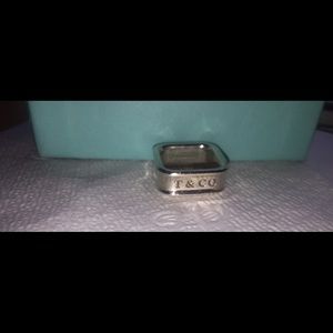 Authentic Tiffany & Co. 1837 square band
