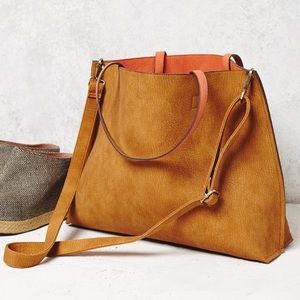 Free People Slouchy Vegan Tote