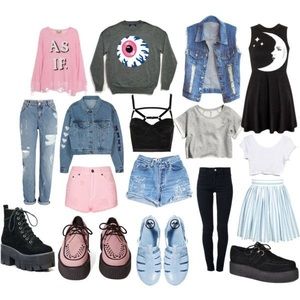 ISO!!! Pastel/grunge items