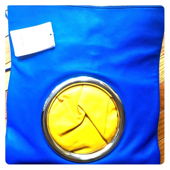 Celine Eyelet Clutch New Without Tags