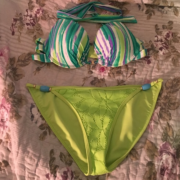 Aerie bikini 34C top/M bottoms new with tags