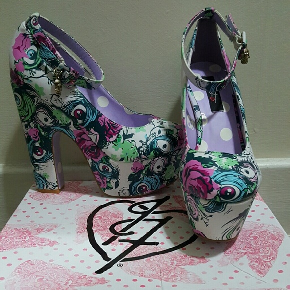 Iron Fist Platform Heels