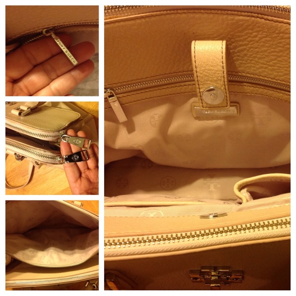 X SOLD Tory Burch Mercer Satchel Light Oak - Picture 3 of 4