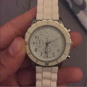 Cute white American eagle watch