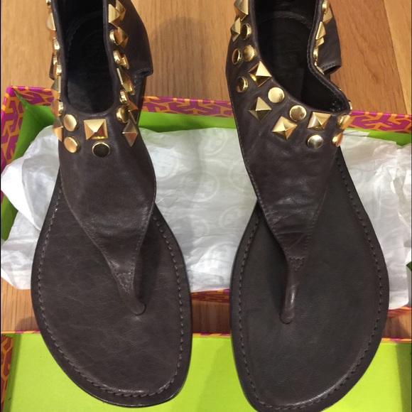 Tory Butch Leather Sandals