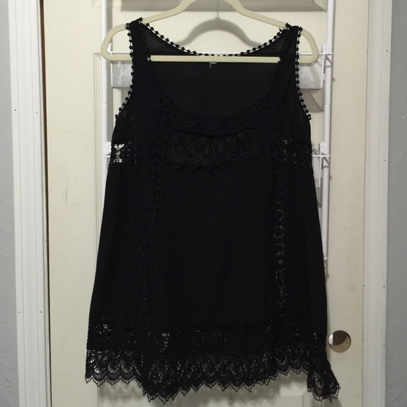 Boho baby doll top