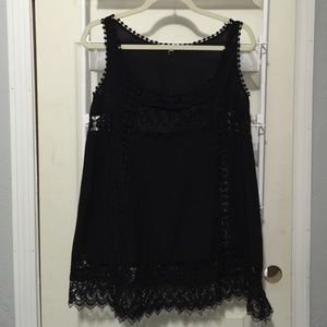 Boho baby doll top