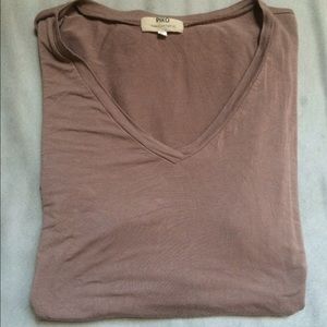 Brown Piko short sleeve shirt