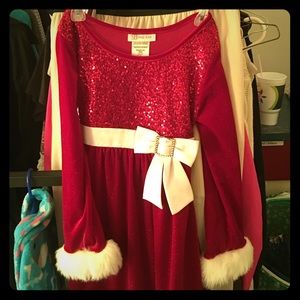 Bonnie Jean red dress size 8