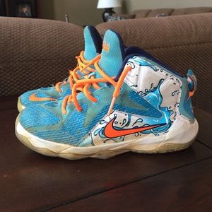 Nike Lebron shoes size 1Y
