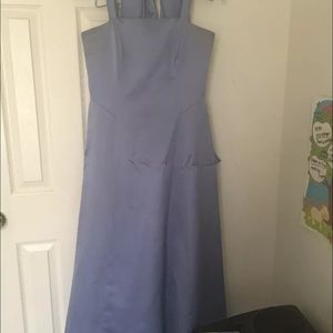 Bridesmaid dress with shall