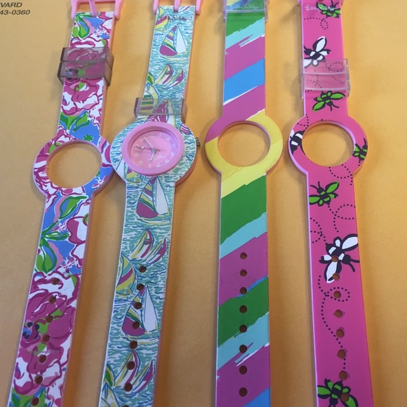 Lilly Pulitzer Accessories - Lily Pulitzer Watch with bands
