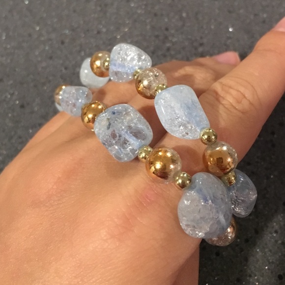 Blue Gemstone Bracelet - Picture 2 of 2