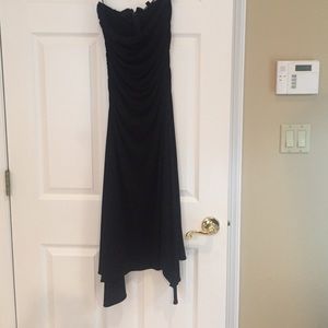 Temp Paris Black Strapless Dress