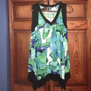 Light and breezy tunic top