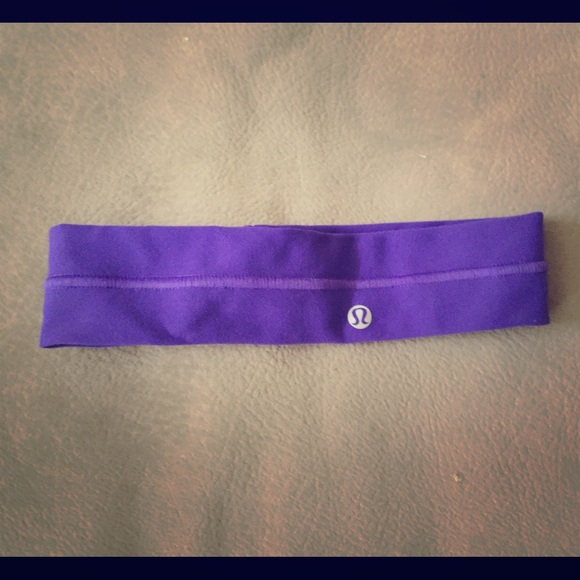 purple Lululemon headband