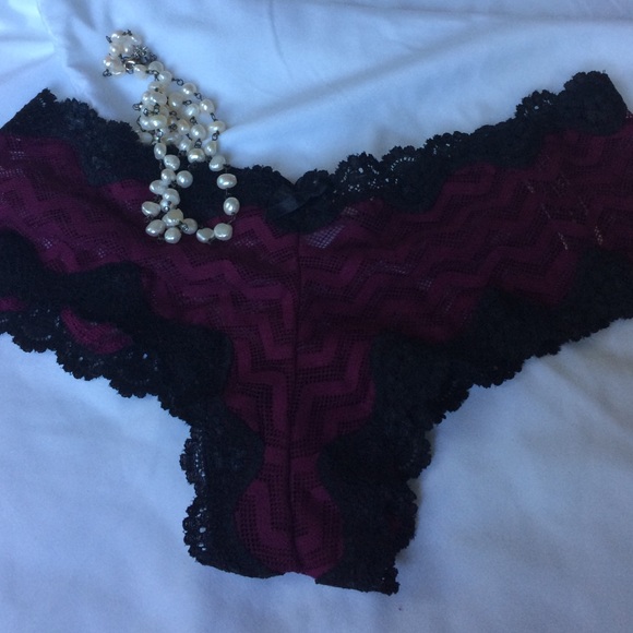 VS lace boy short S