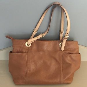 MICHAEL Mihael Kors Brown and Tan Bag