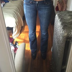 Boot cut seven jeans