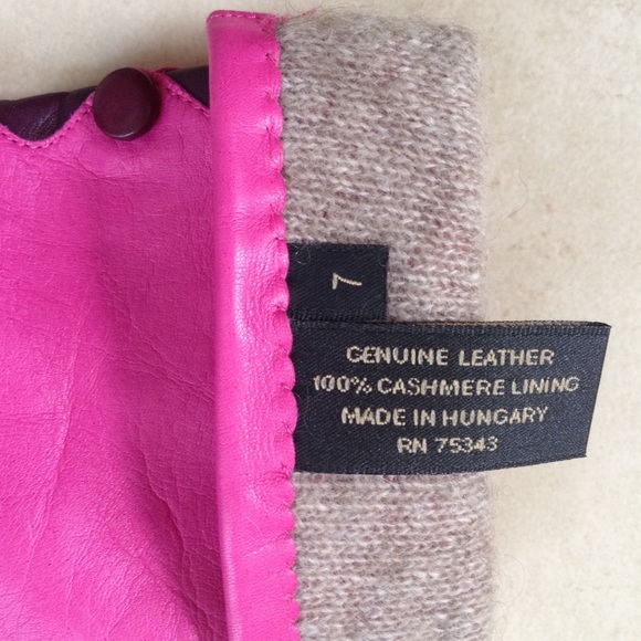 Leather gloves - Picture 3 of 4