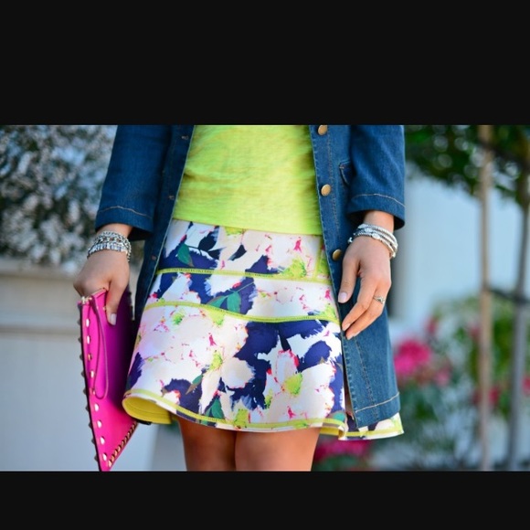 J crew surf skirt NWT in cove floral