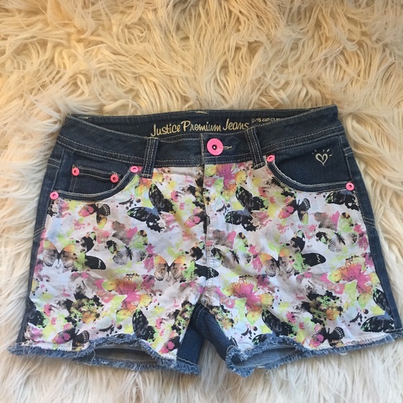 Justice girl shorts