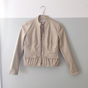 Loft faux leather jacket