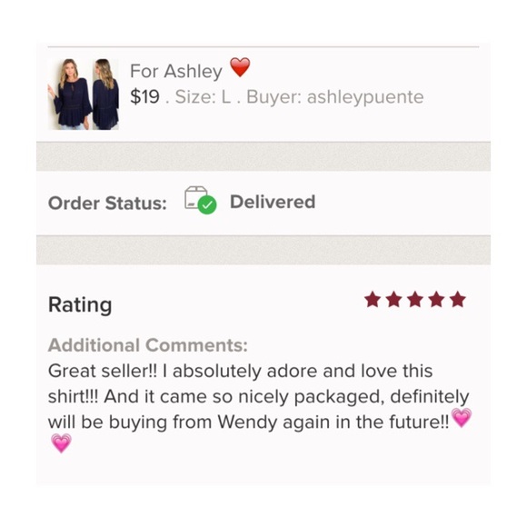 SOLD IN BUNDLEπNavy Boho Topπ - Picture 3 of 4