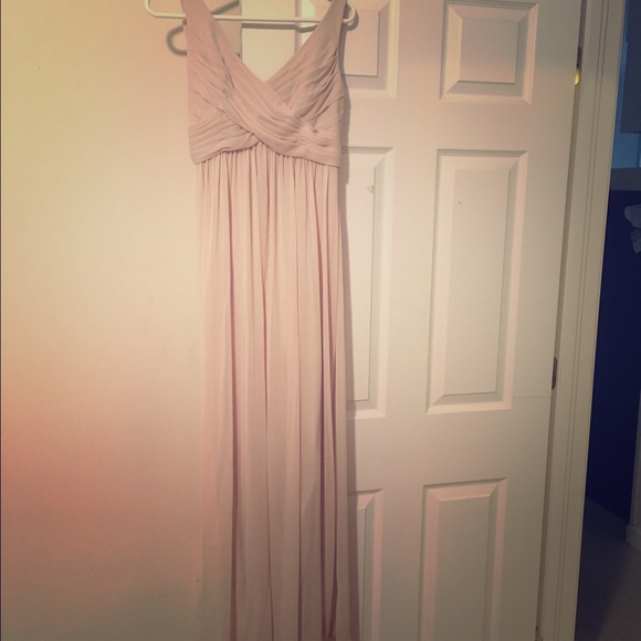 Champagne colored dress, worn once!