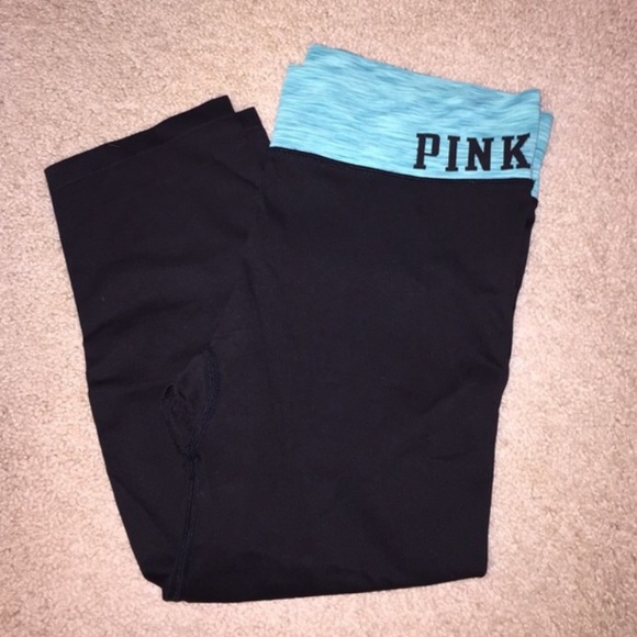 PINK cropped leggings for @sparker1966