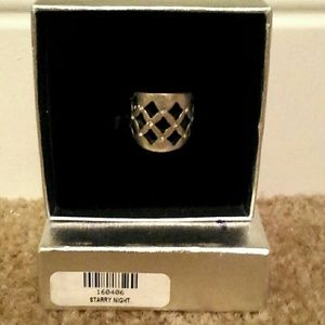 Silver Premier Designs Starry Night Ring