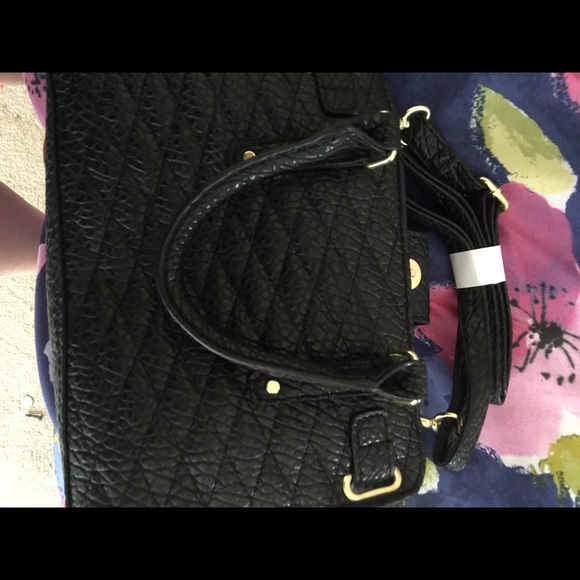 Small black handbag