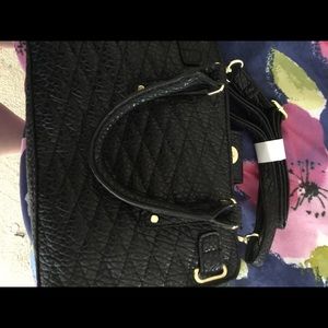 Small black handbag