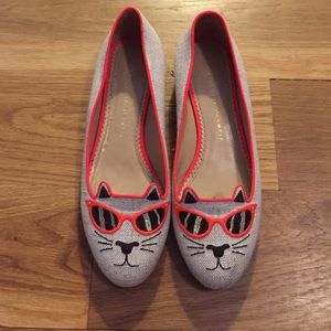 Charlotte Olympia Cat flats