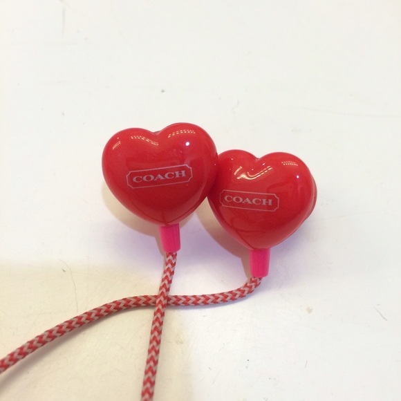 Coach heart headphones! ❤️