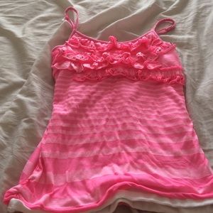 Justice tank top super cute!!