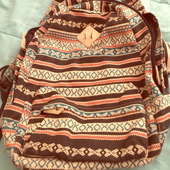 Tribal Print Backpack