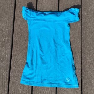 Blue Abercrombie Juniors Shirt