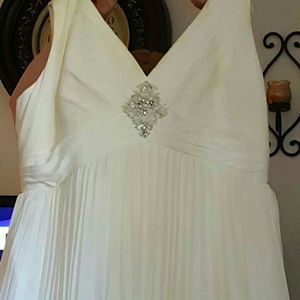 My mom's wedding  dress