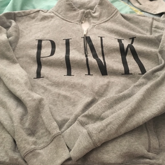 Pink Pullover Sweatshirt