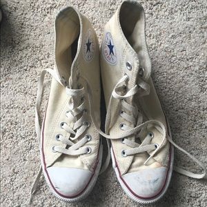 off white high top converse