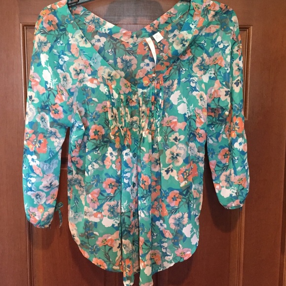 Lauren Conrad Flowy Top