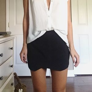 Black Abercrombie and Fitch skort