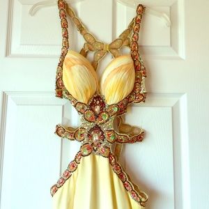 Multi-Color Prom Dress