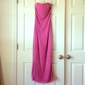 Long Pink Prom Dress
