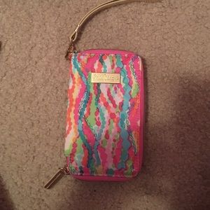 Lily Pulitzer iPhone 6 wallet wristlet