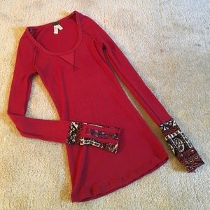 Free People long sleeve thermal